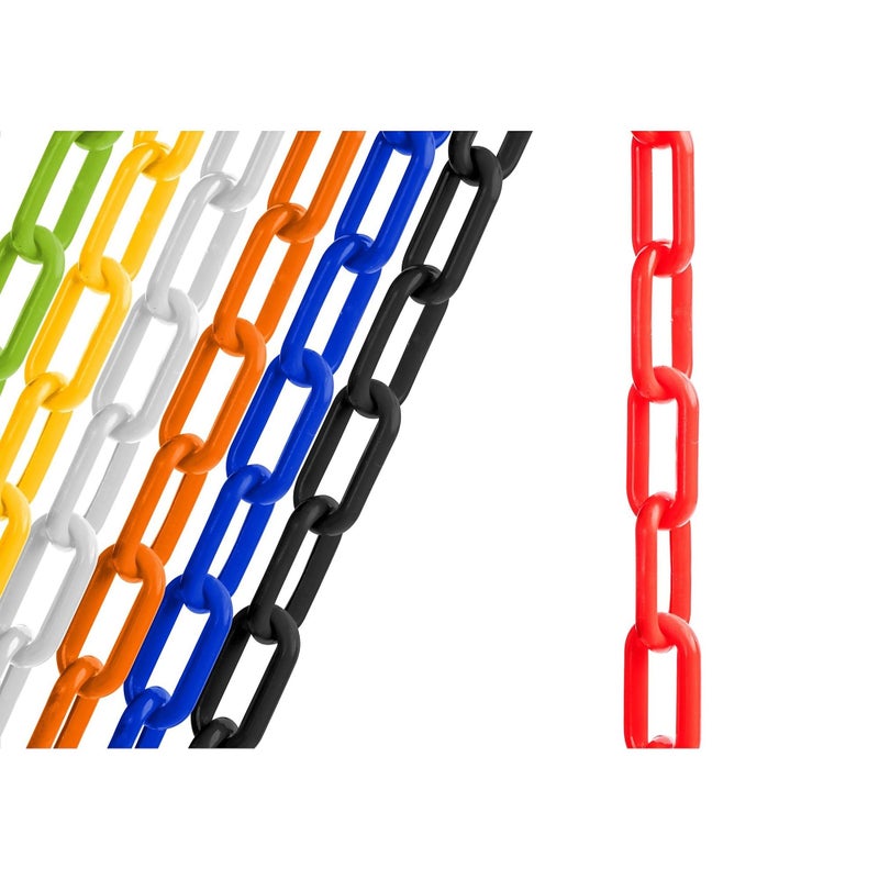 US Weight Security Chain with Plastic Chain Links Enhanced with SunShield UV-Resistant Technology, Made in the USA - Image 1